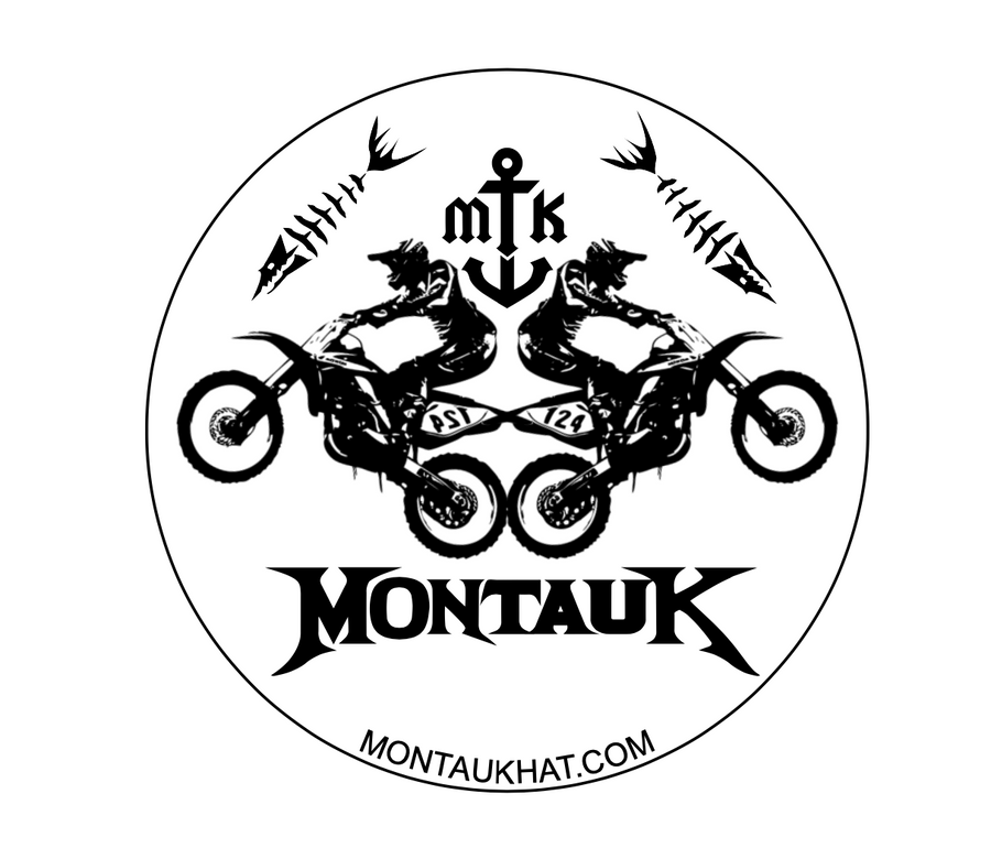Montauk Cirlce Sticker