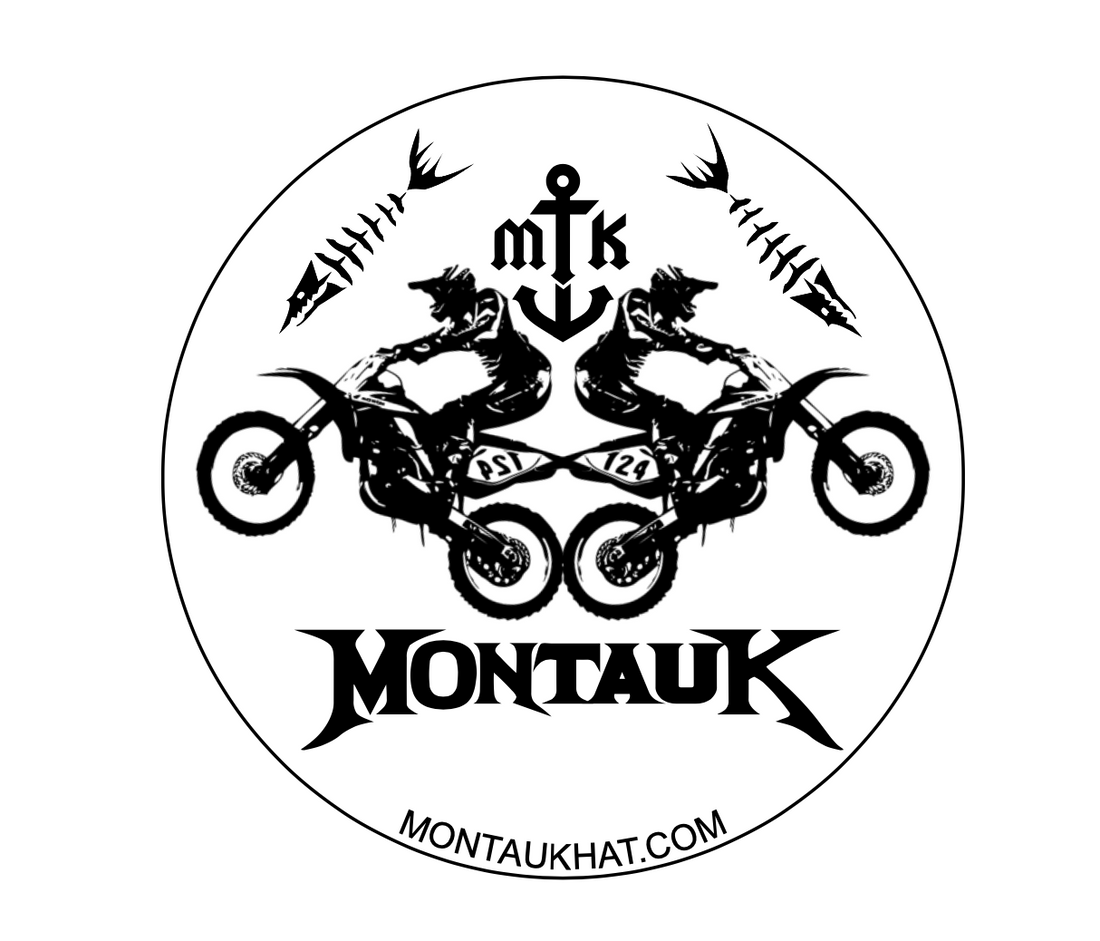 Montauk Cirlce Sticker