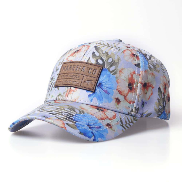 Baseball Hat Maresia Co Floral Print Front Gallery.png