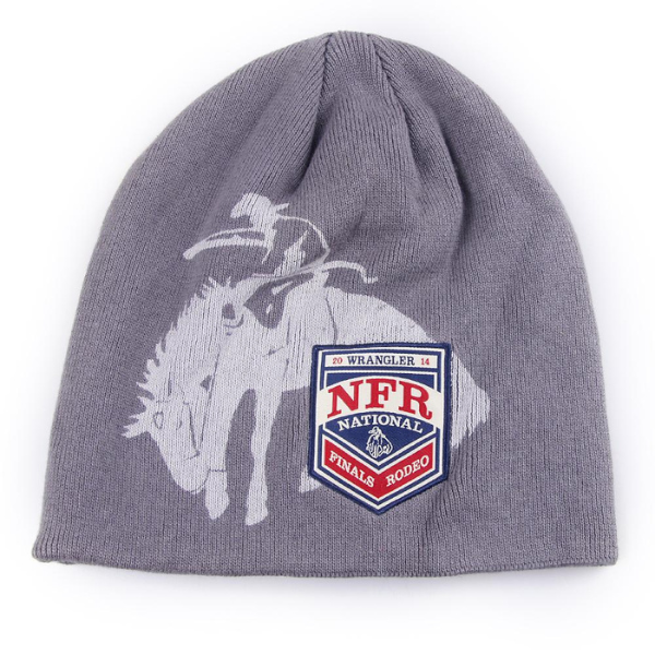 Beanie Wrangler National Rodeo Gray Front Gallery Item.png