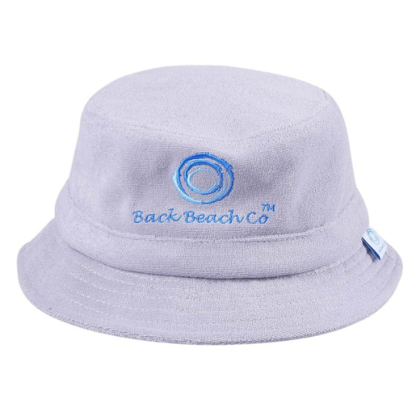 Bucket Hat Back Beach White Front Gallery Item.png