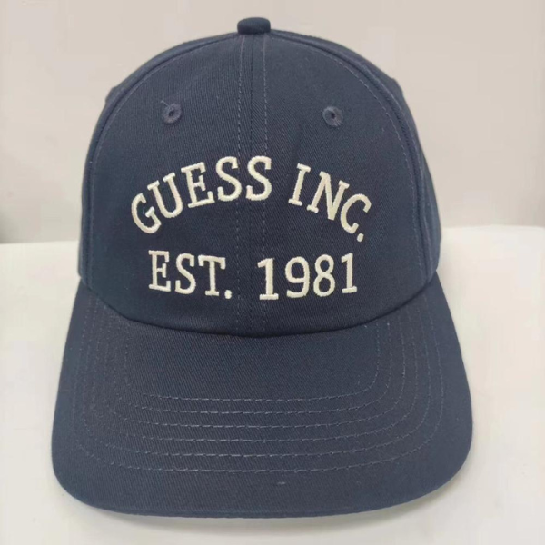 Dad Hat Guess Inc Est Dark Navy Front Gallery Item.png