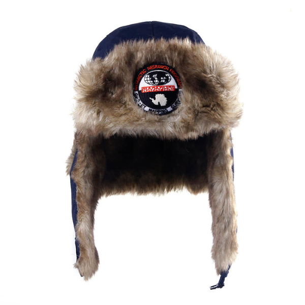 Elmer Fudd Hat Napapijiri Blue Front Gallery Item.png