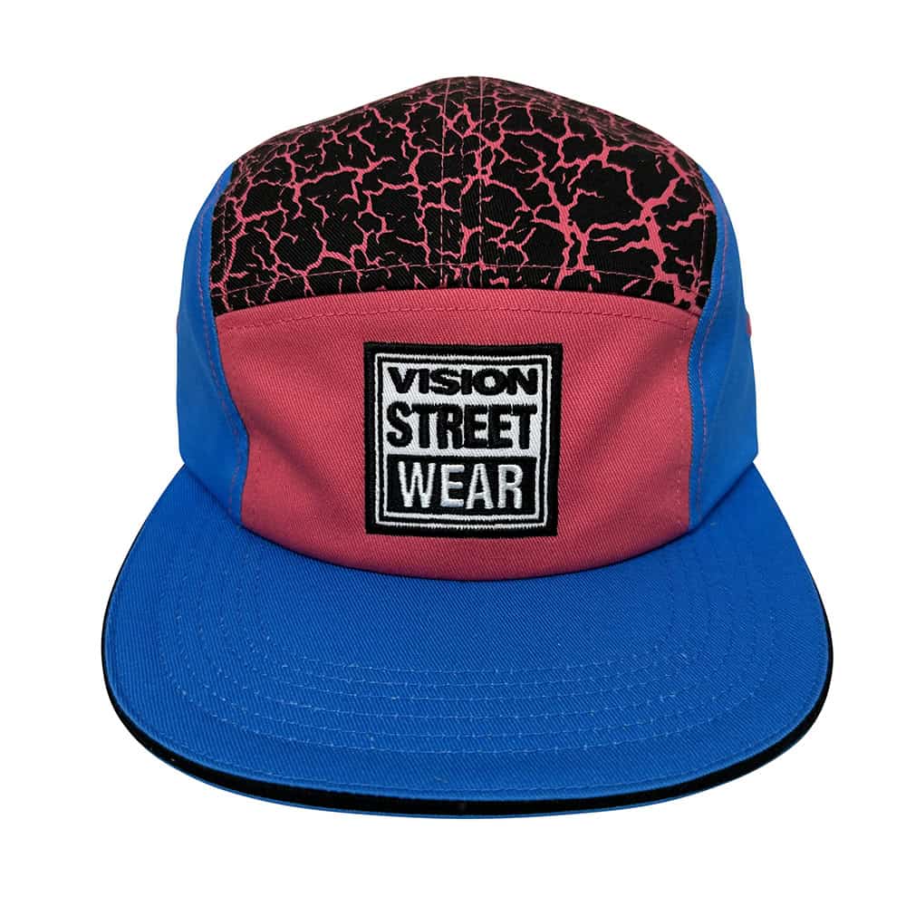 Embroidery Camper Cap Pink 1