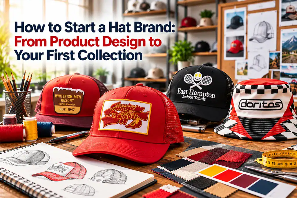 how to start a hat brand blog banner