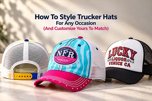 style trucker hats blog banner